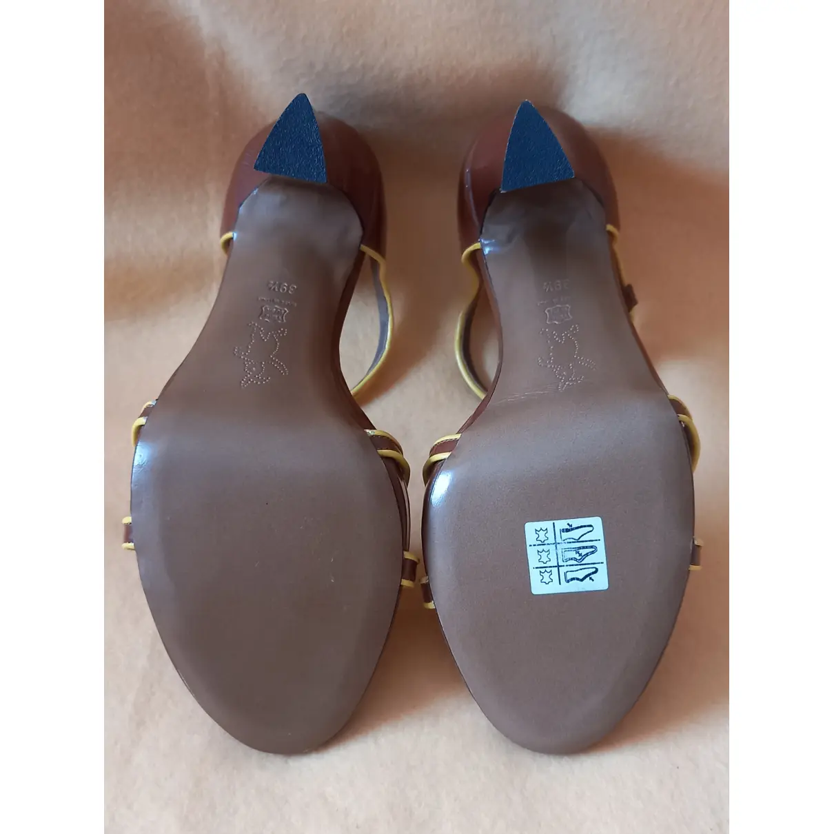 Patent leather sandals Marni