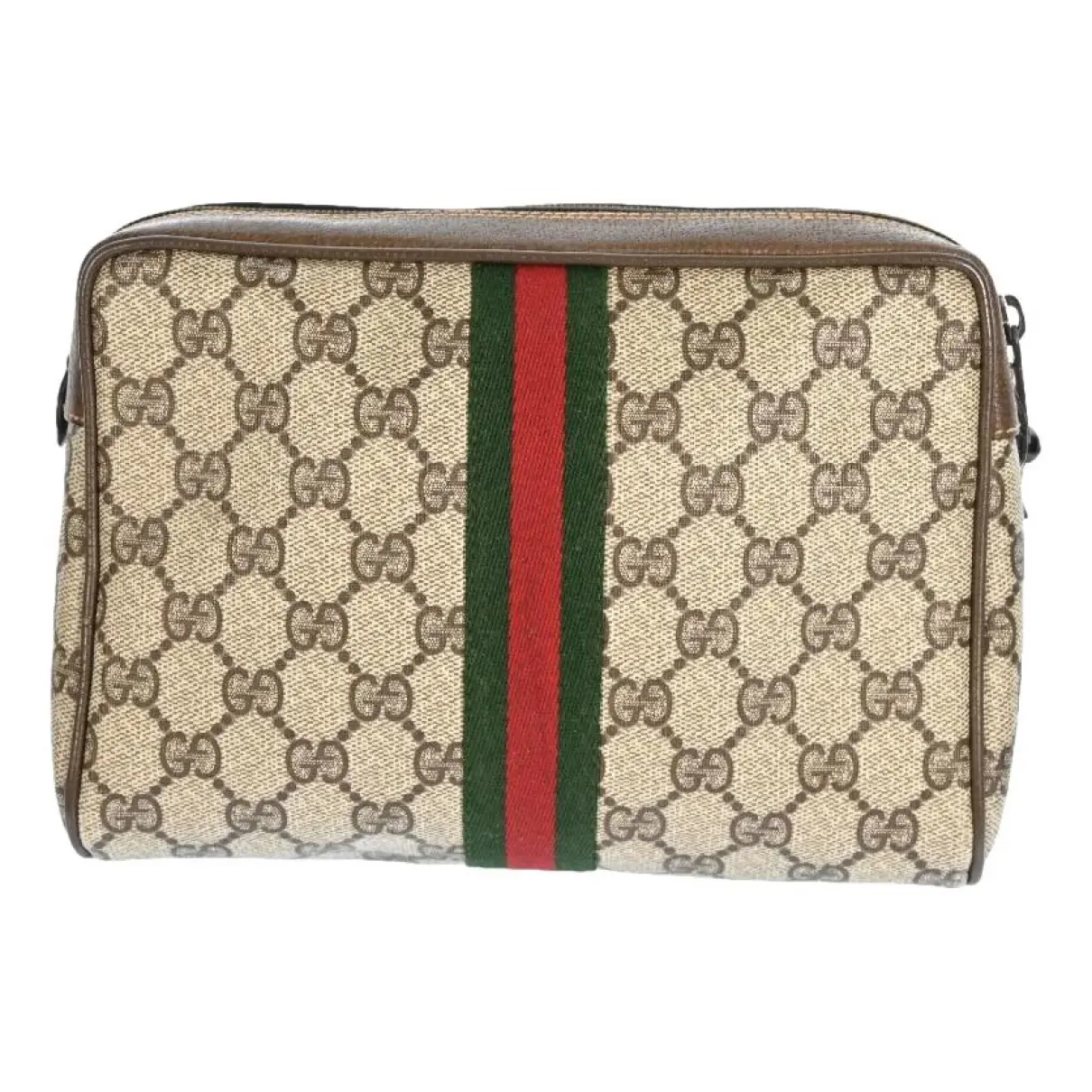 Ophidia patent leather clutch bag Gucci