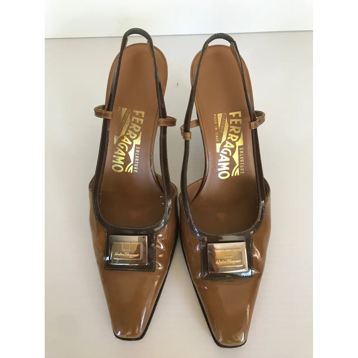 Buy Salvatore Ferragamo Patent leather heels online