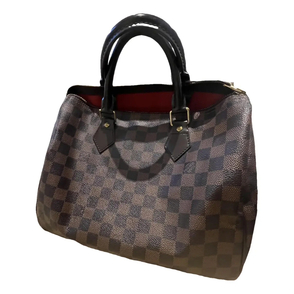 Speedy patent leather handbag