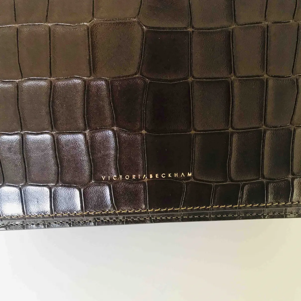 Buy Victoria Beckham Patent leather clutch bag online