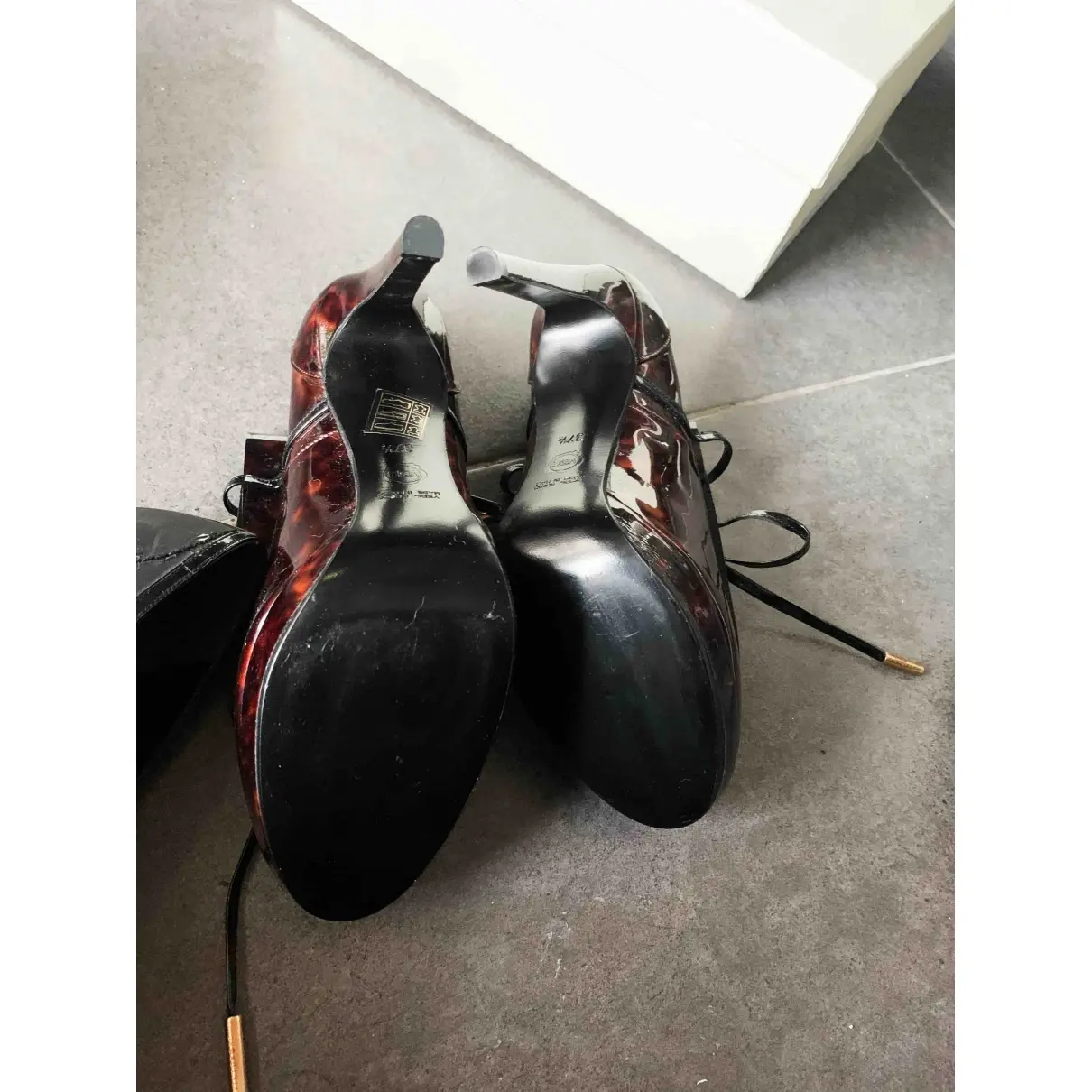 Patent leather heels Viktor & Rolf