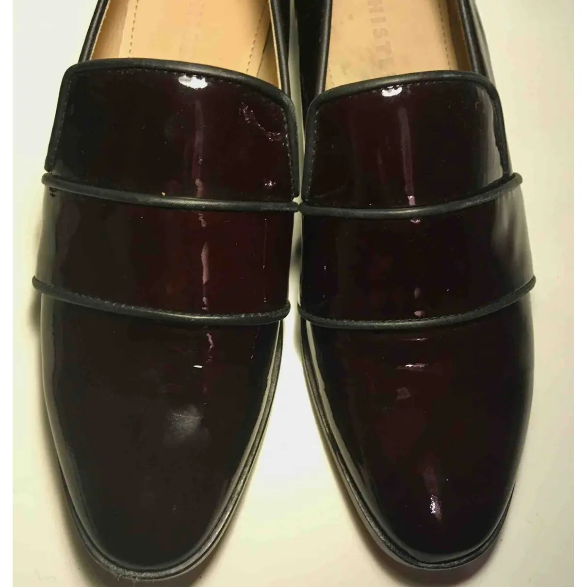 Buy Whistles Patent leather flats online