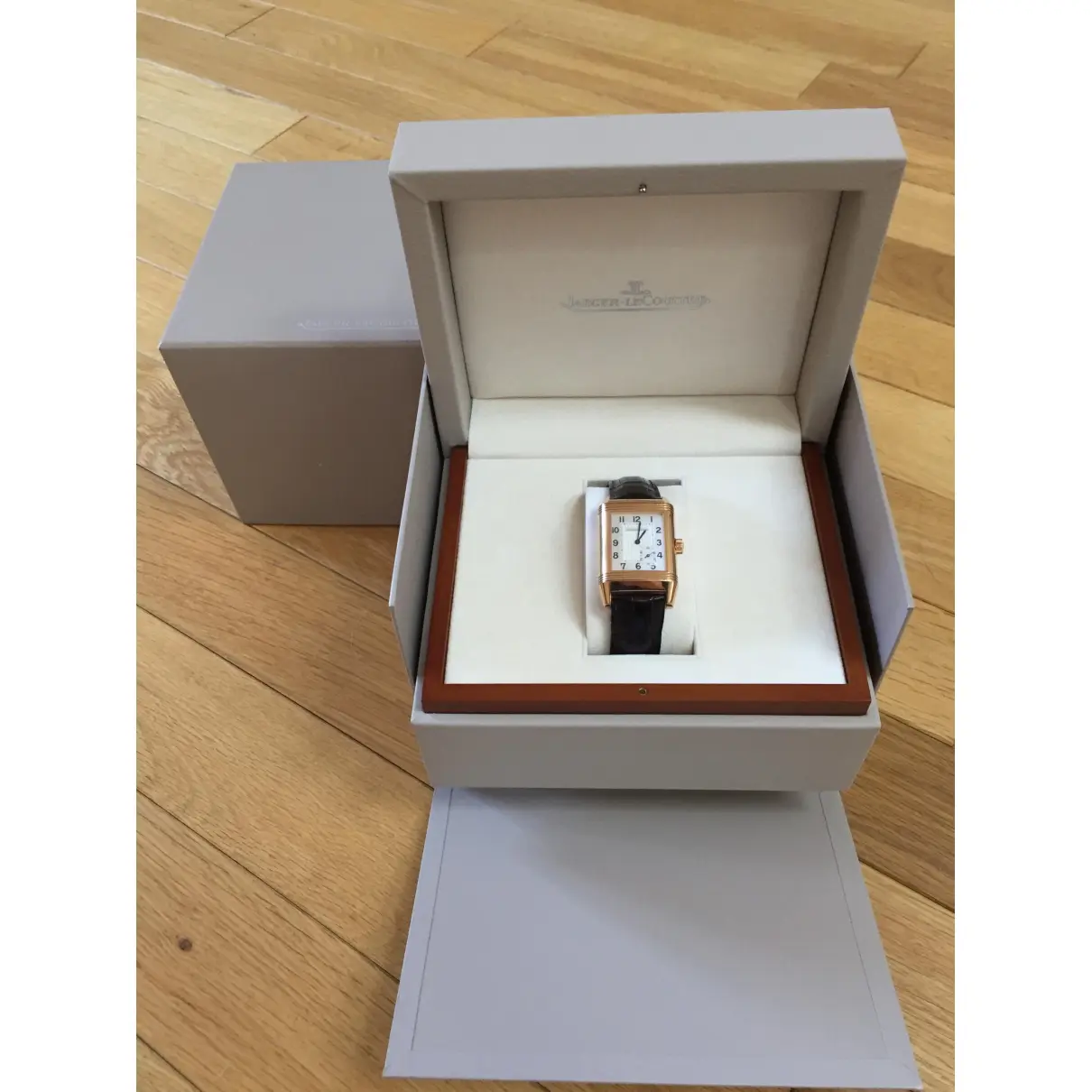 Reverso pink gold watch Jaeger-Lecoultre