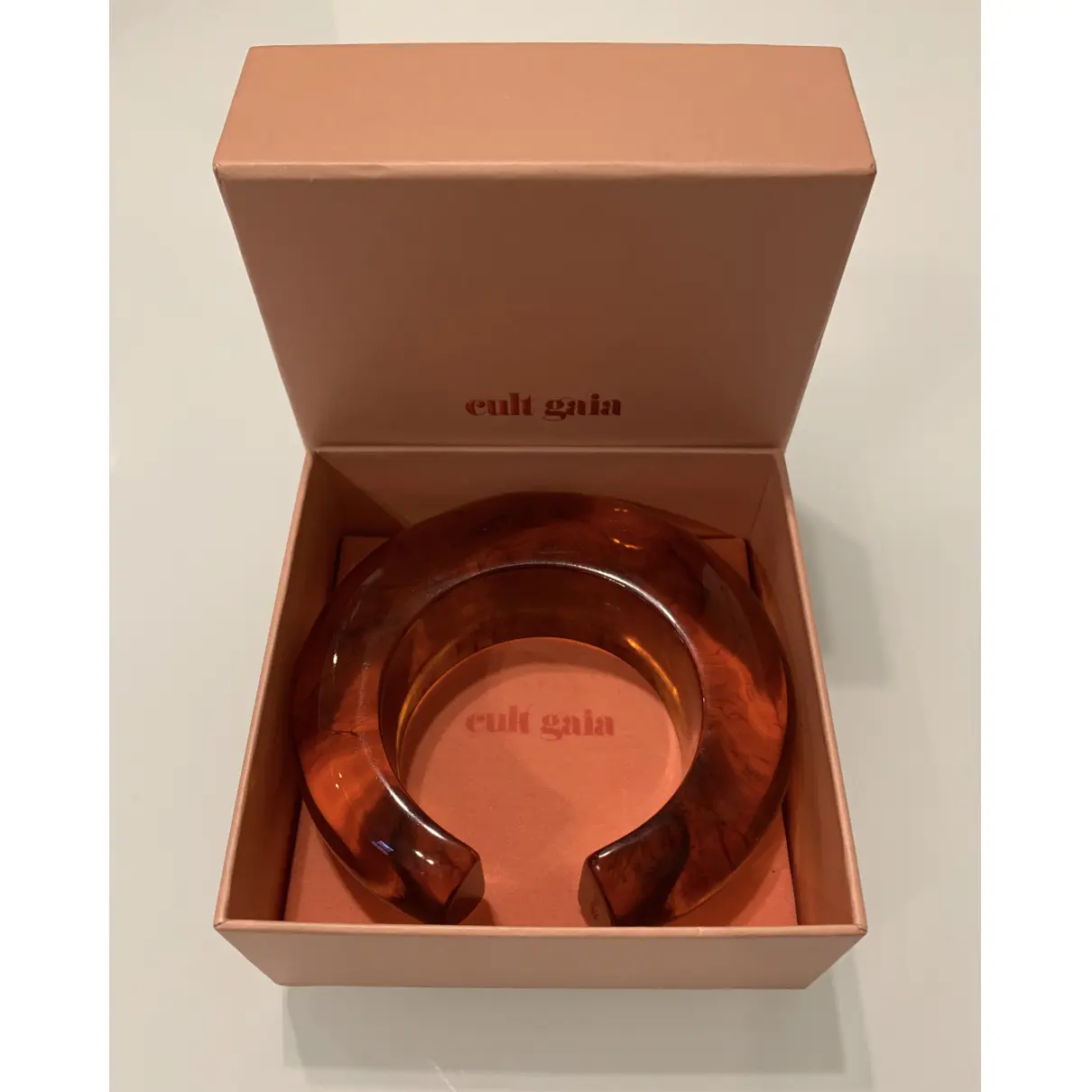 Buy Cult Gaia Brown Plastic Bracelet online