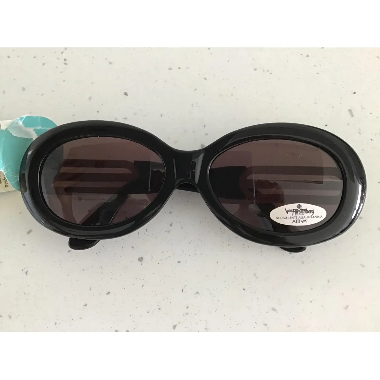 Diane Von Furstenberg Oversized sunglasses for sale - Vintage