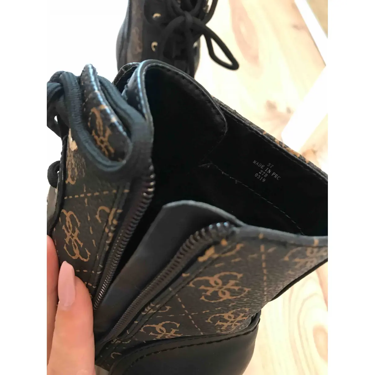 Luxury GUESS Ankle boots Women