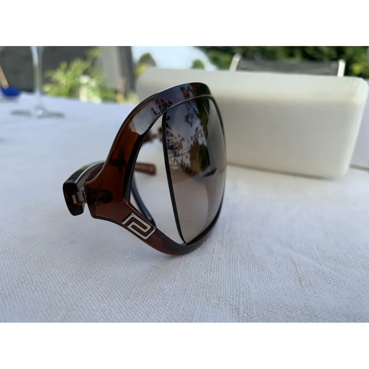Buy Versace Oversized sunglasses online