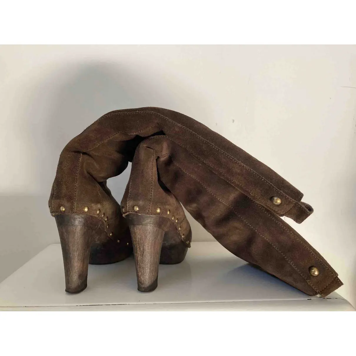 Pony-style calfskin snow boots Dolce & Gabbana