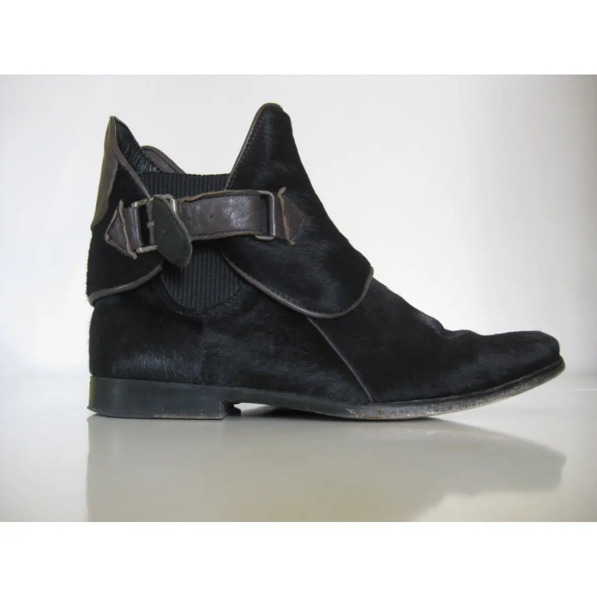 Heimstone Pony-style calfskin buckled boots for sale