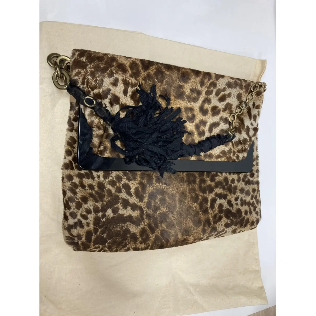 Buy Lanvin Pony-style calfskin handbag online