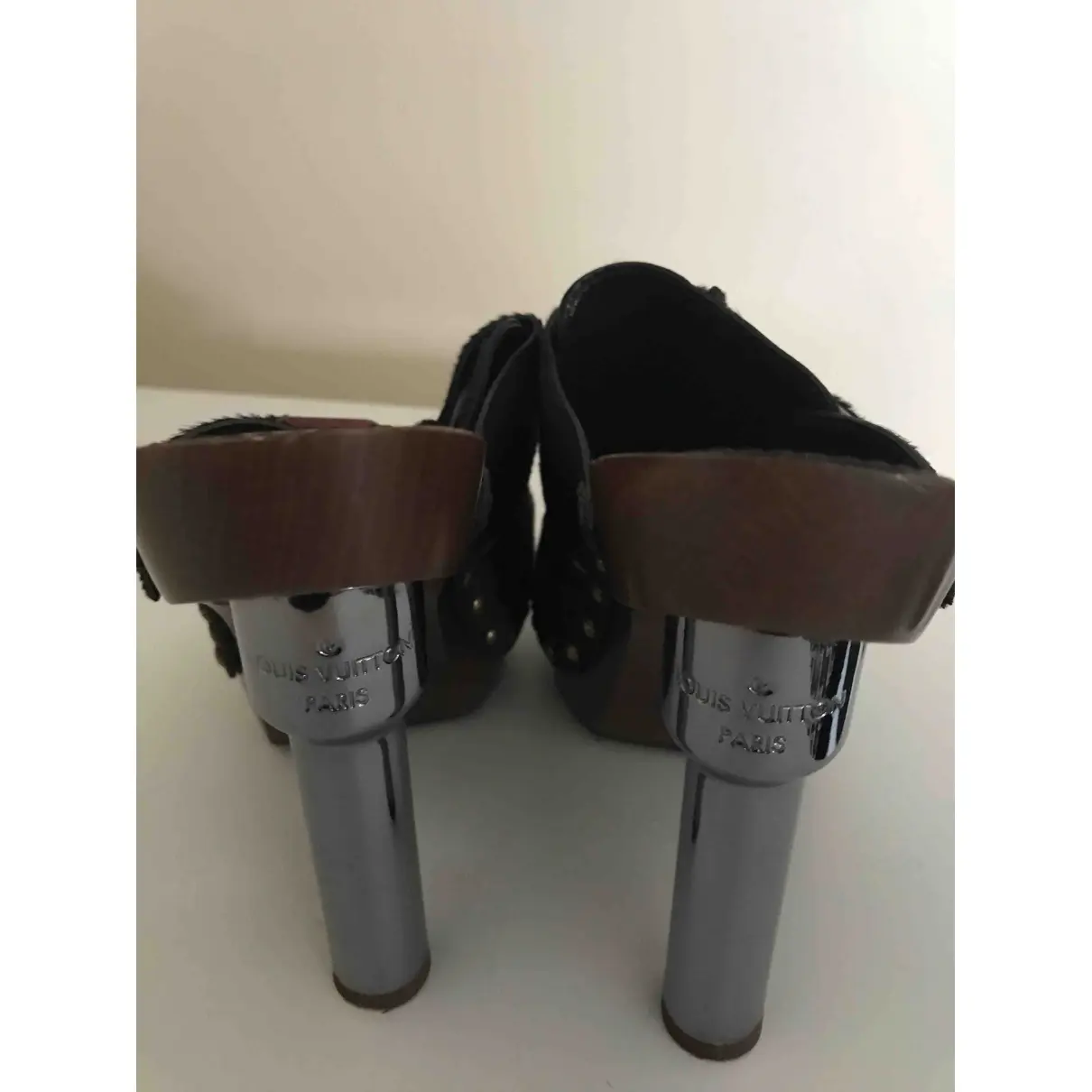 Pony-style calfskin mules & clogs Louis Vuitton