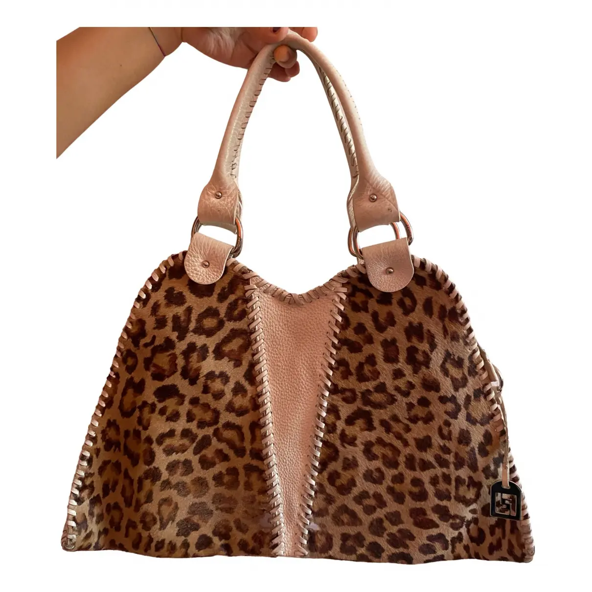 Roll Bag pony-style calfskin handbag Fendi