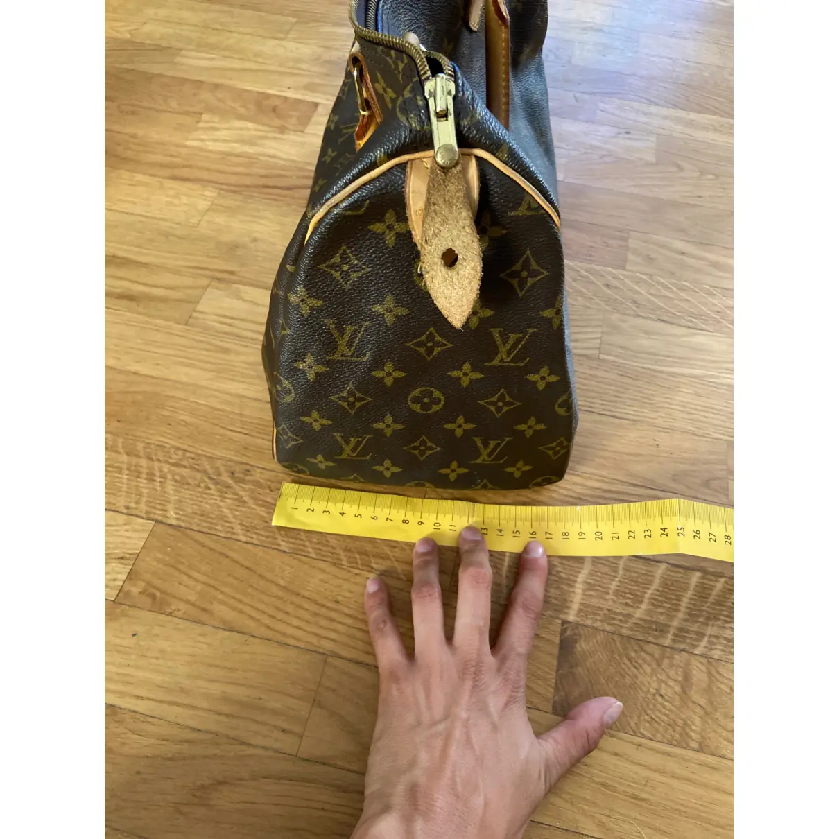 Speedy pony-style calfskin handbag Louis Vuitton
