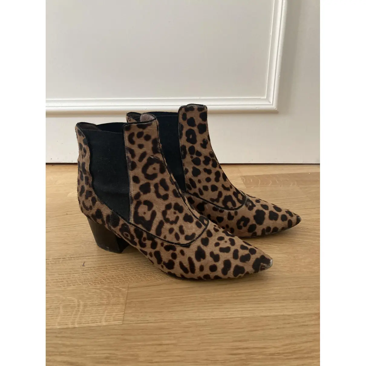 Buy Tabitha Simmons Pony-style calfskin ankle boots online