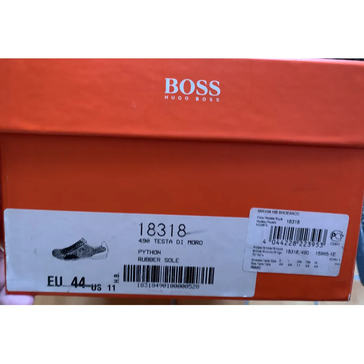 Python low trainers Boss