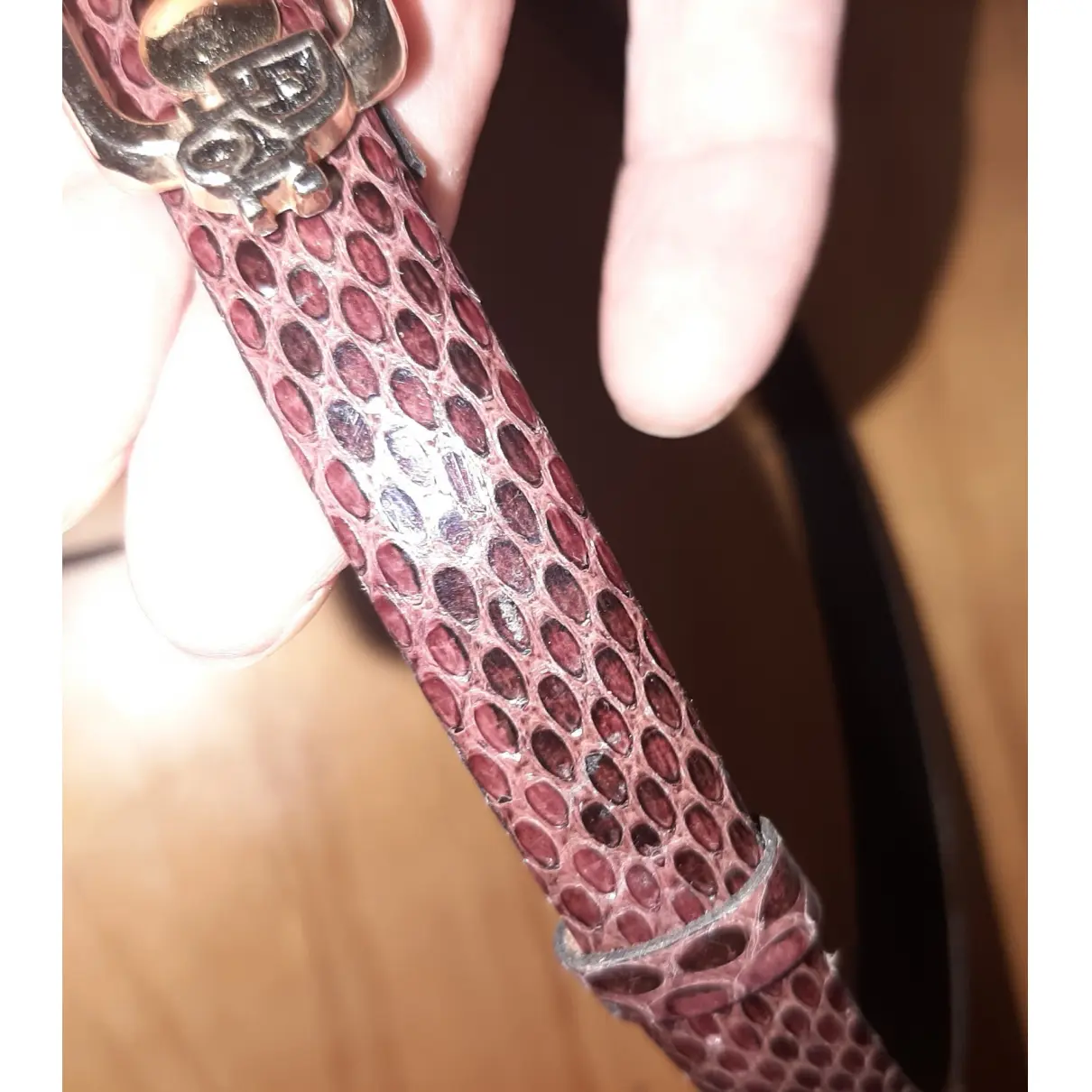 Python belt Dior - Vintage