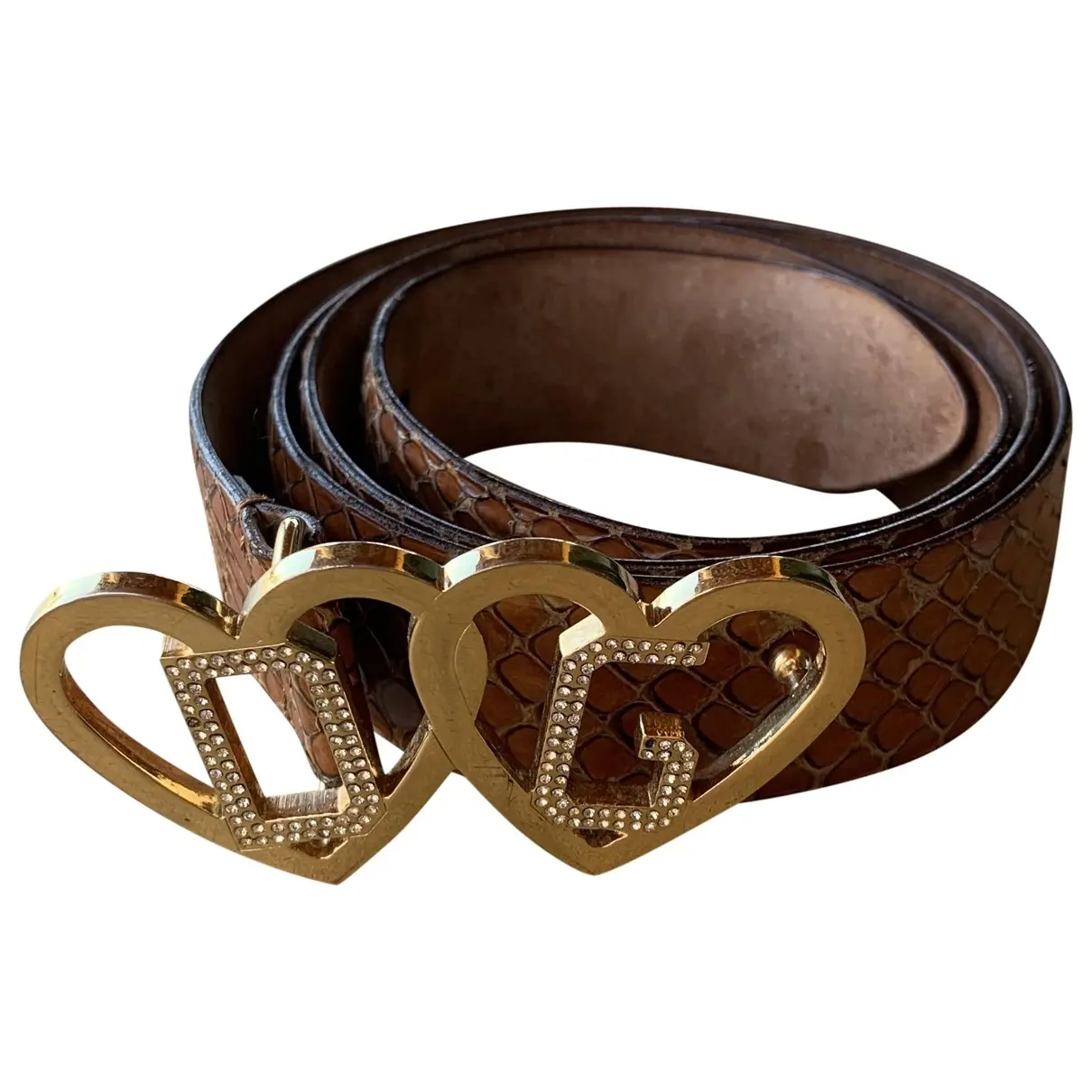 Python belt Dolce & Gabbana - Vintage