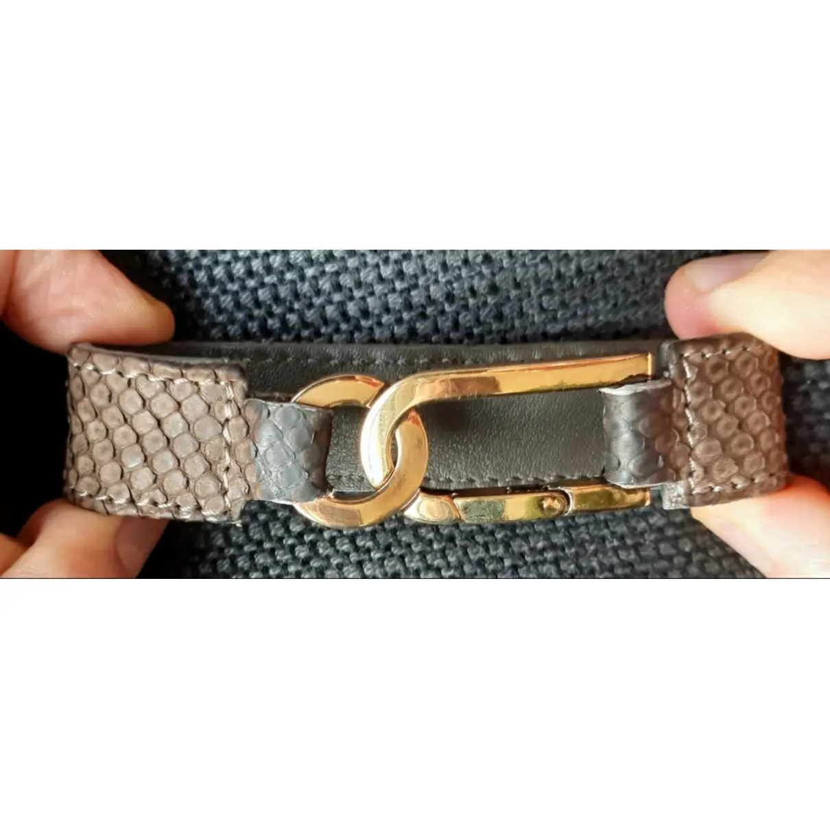 Python bracelet Giorgio Armani