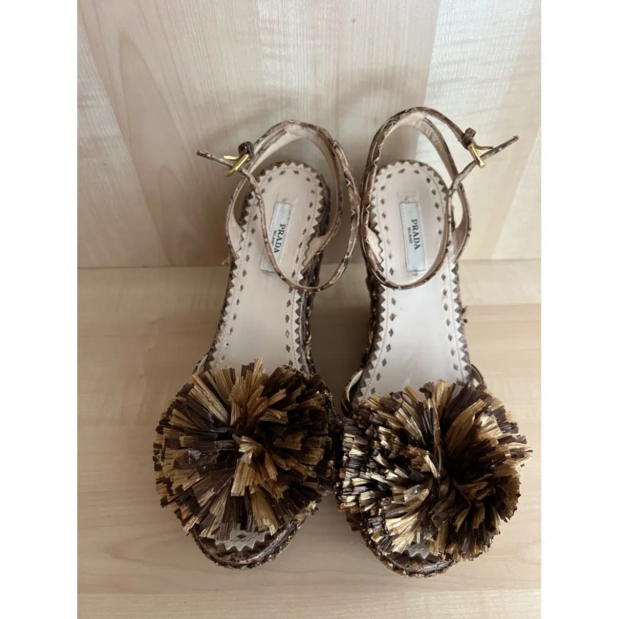 Buy Prada Python sandal online