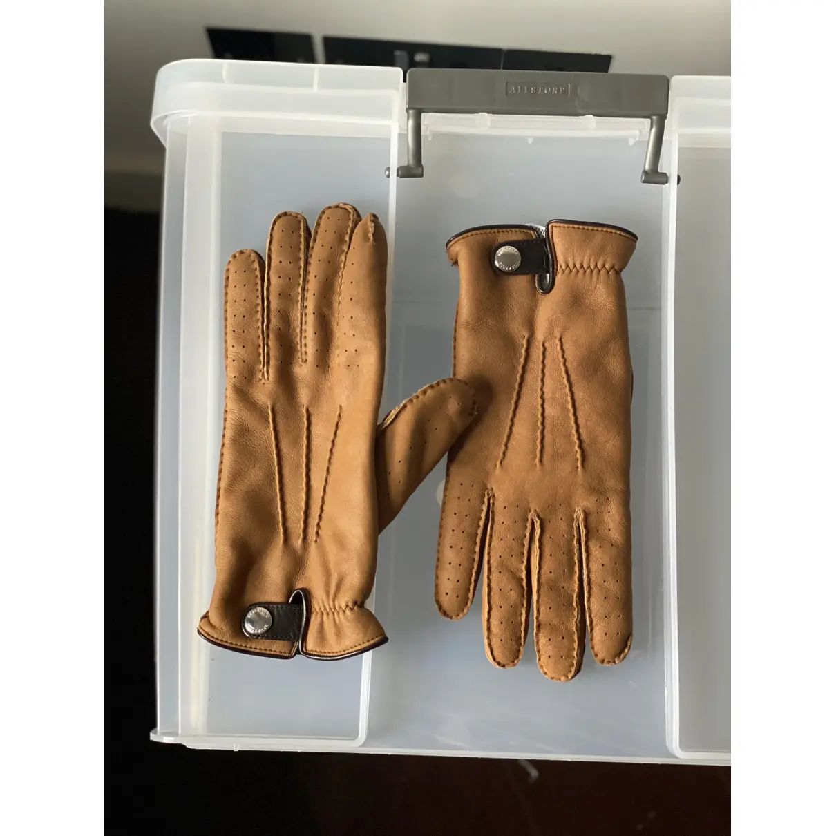 Shearling gloves Brunello Cucinelli