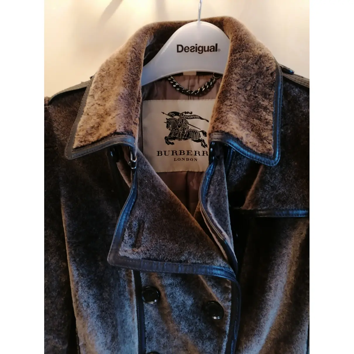 Buy Burberry Shearling coat online
