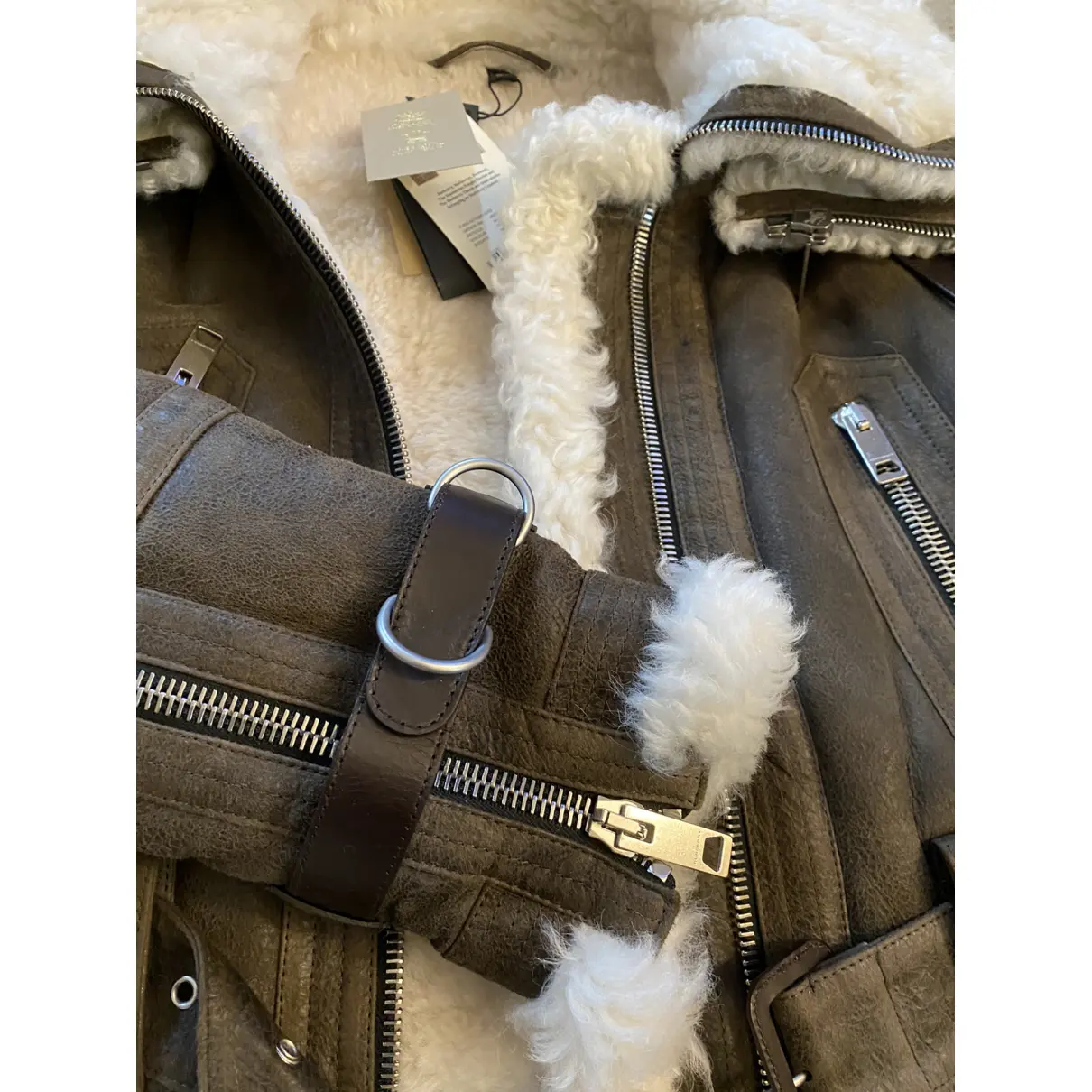 Shearling jacket Burberry