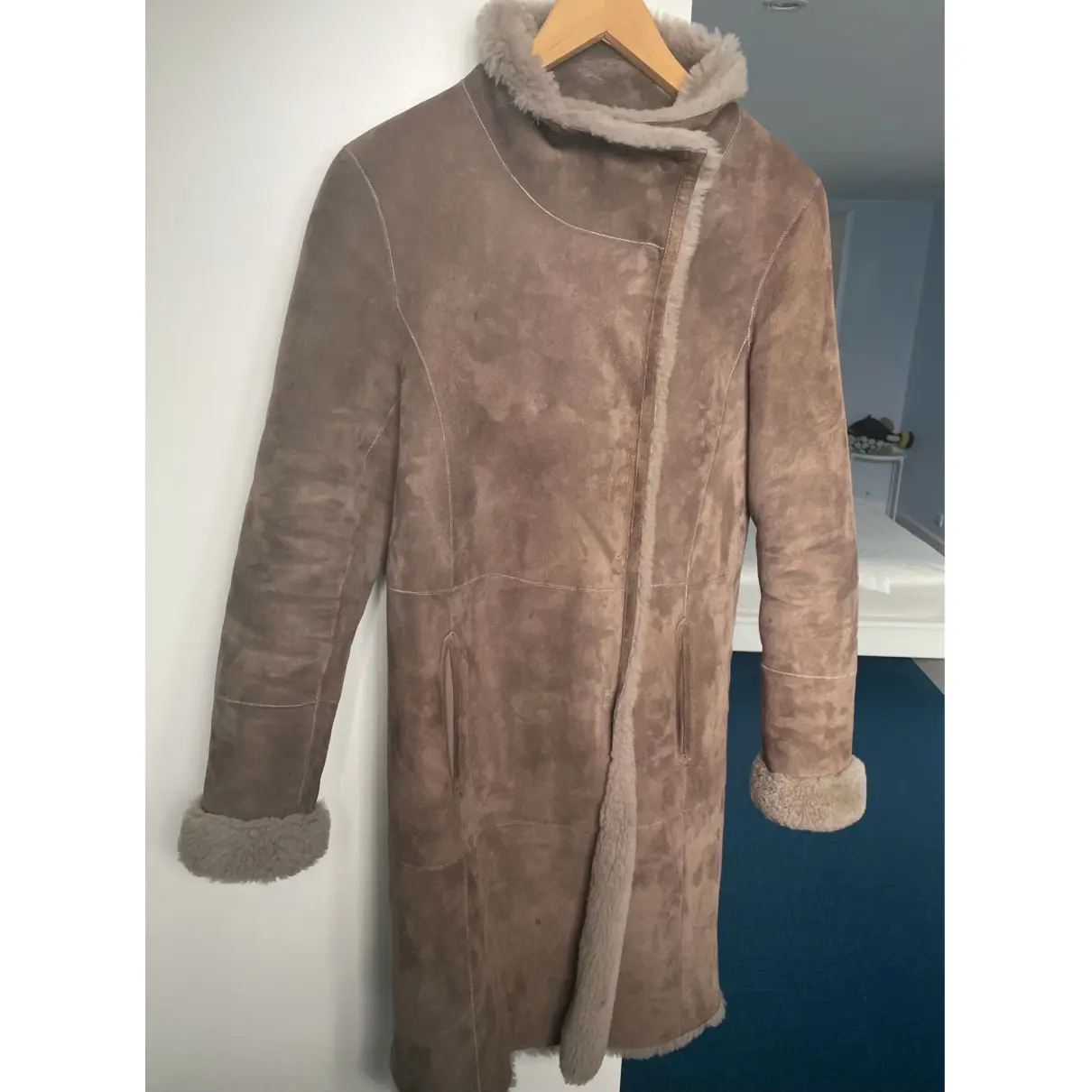 Shearling coat Gerard Darel