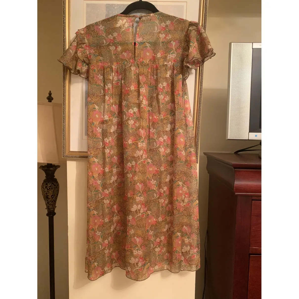 Anna Sui Silk mid-length dress for sale