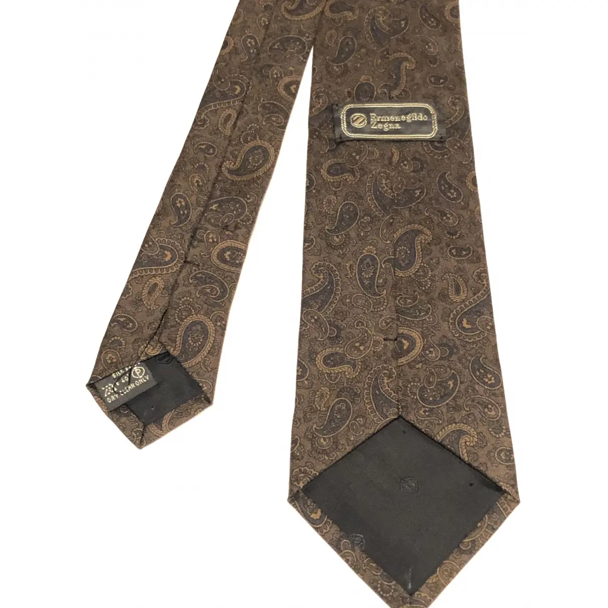 Ermenegildo Zegna Silk tie for sale - Vintage