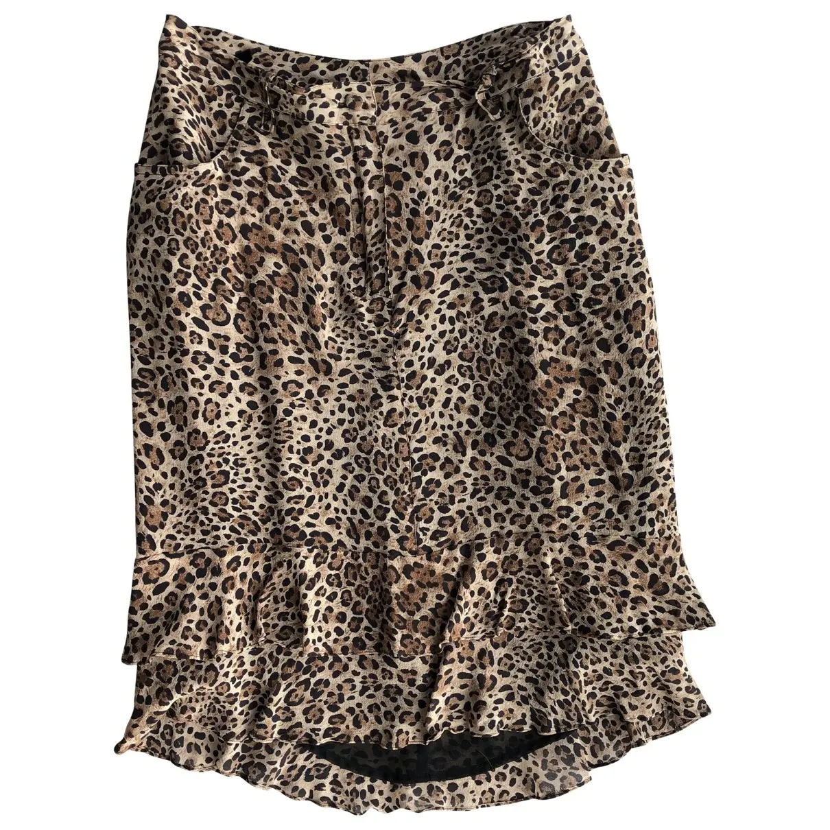 Silk mid-length skirt Georges Rech