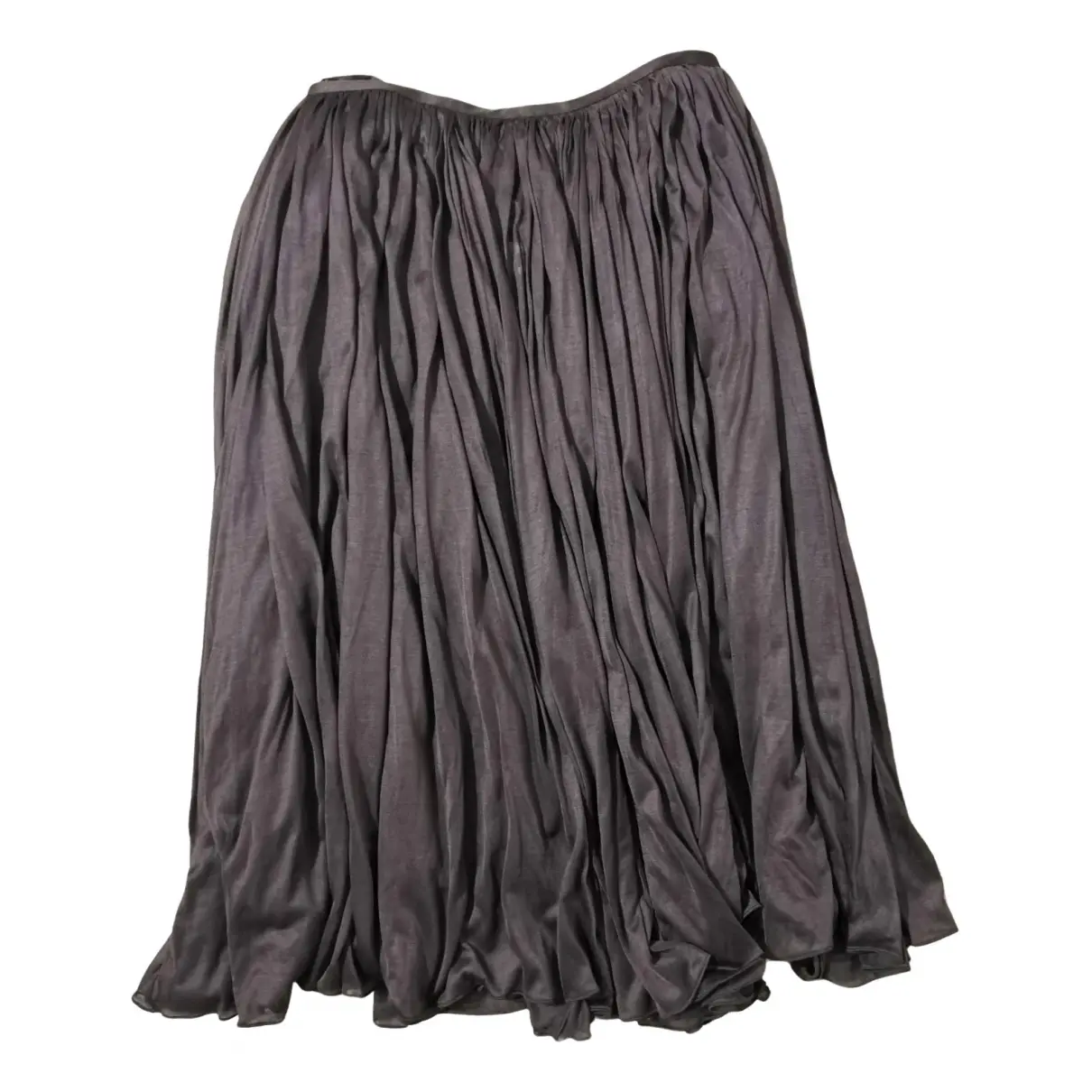 Silk mid-length skirt Hermès