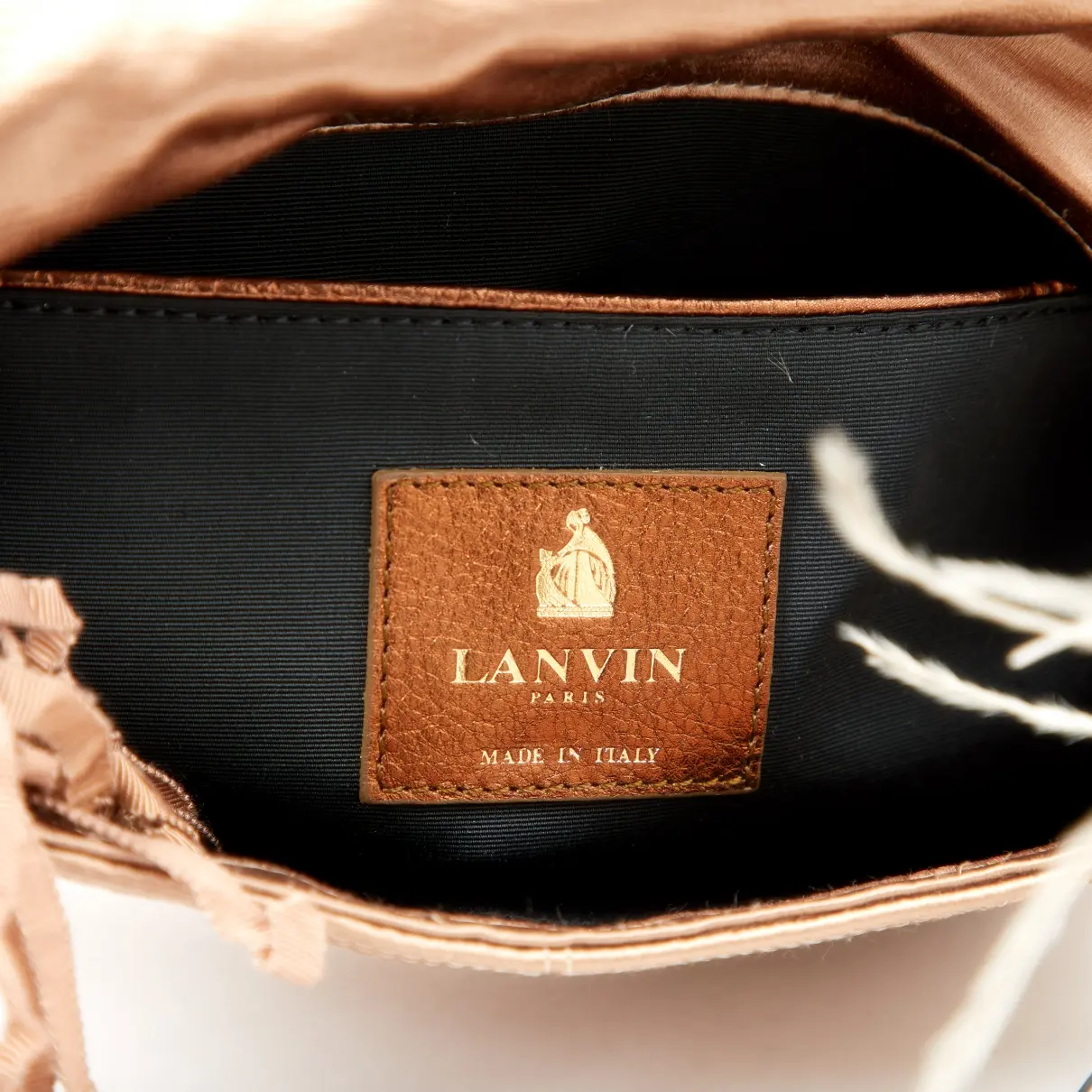 Silk crossbody bag Lanvin