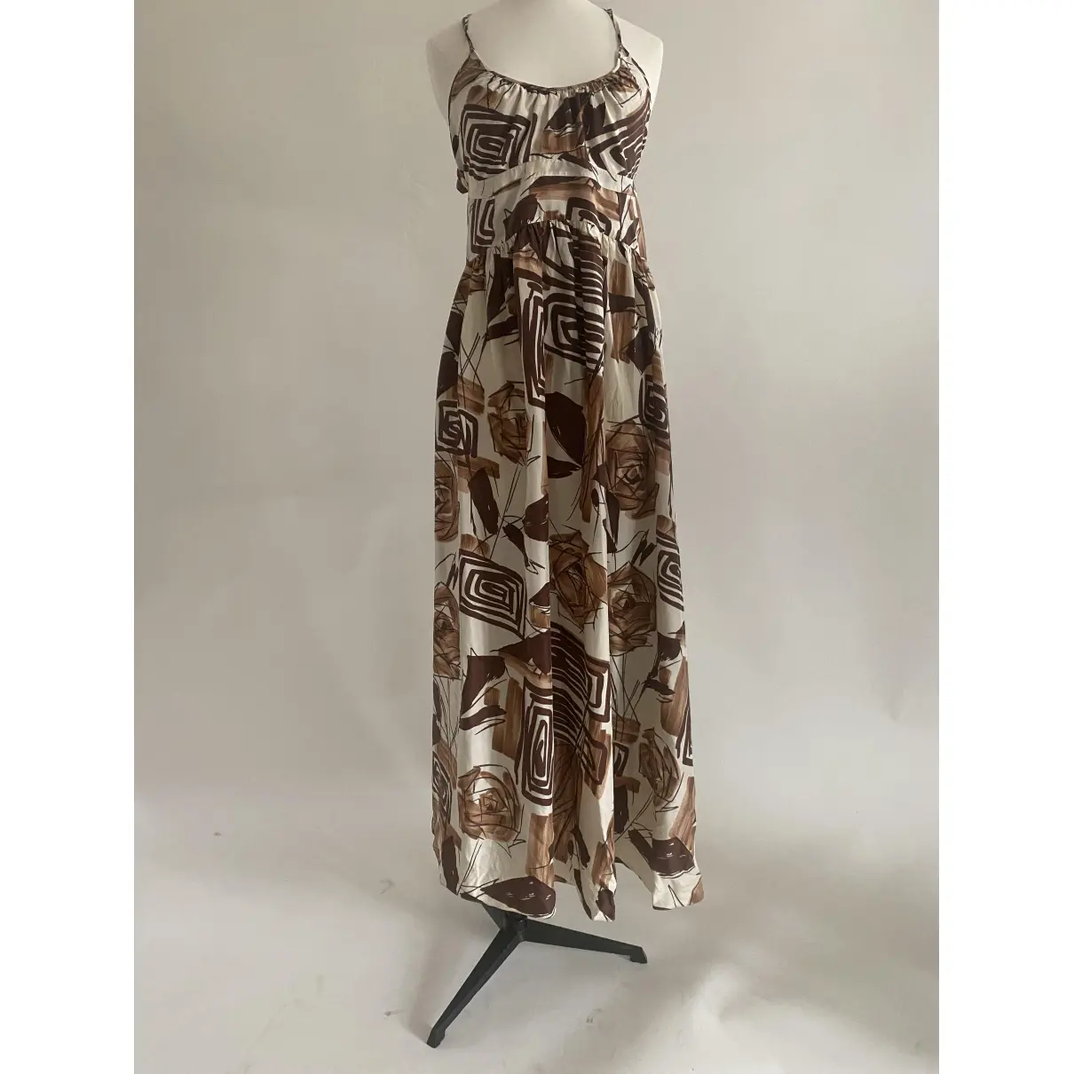 Silk maxi dress Marni - Vintage