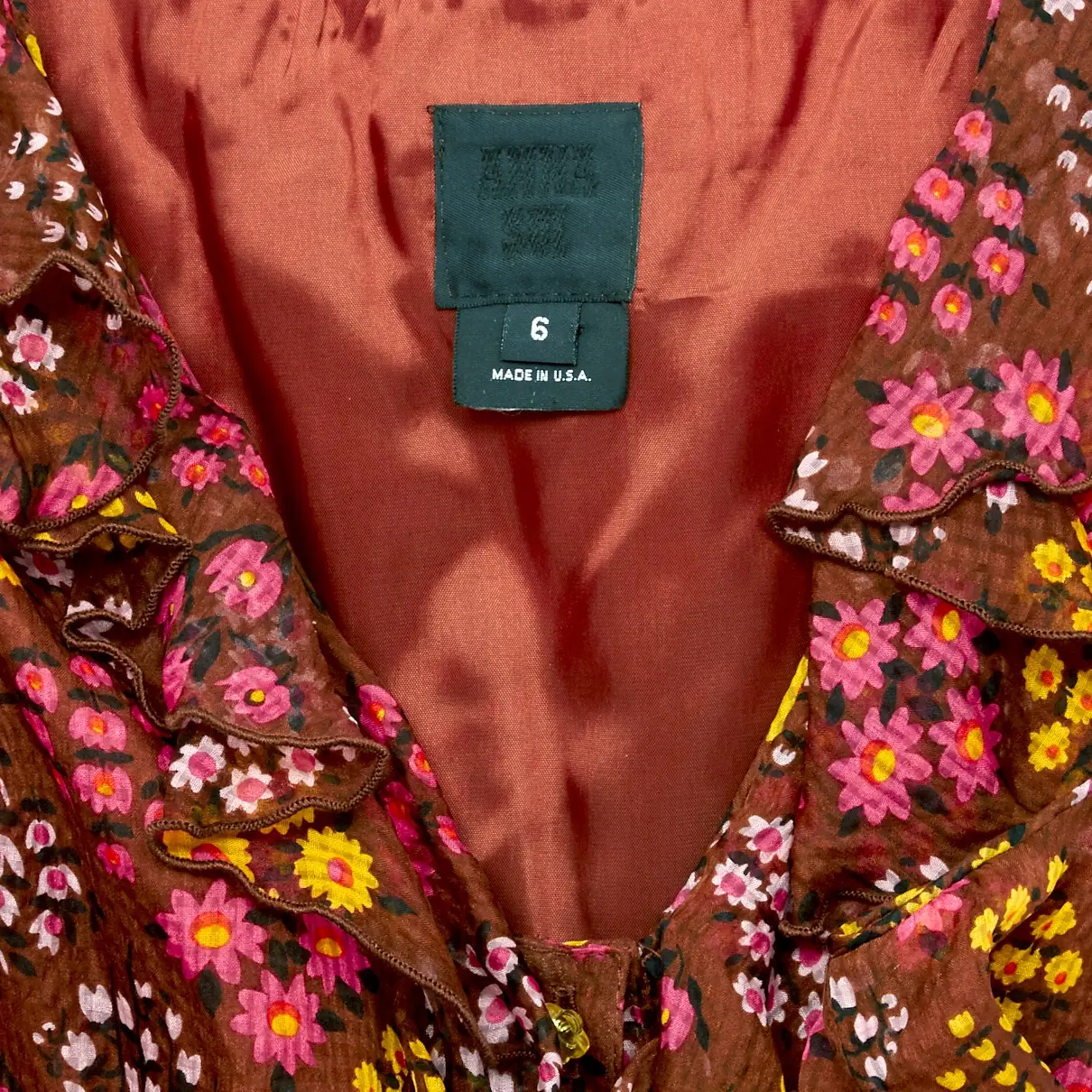 Anna Sui SILK MINI-DRESS for sale