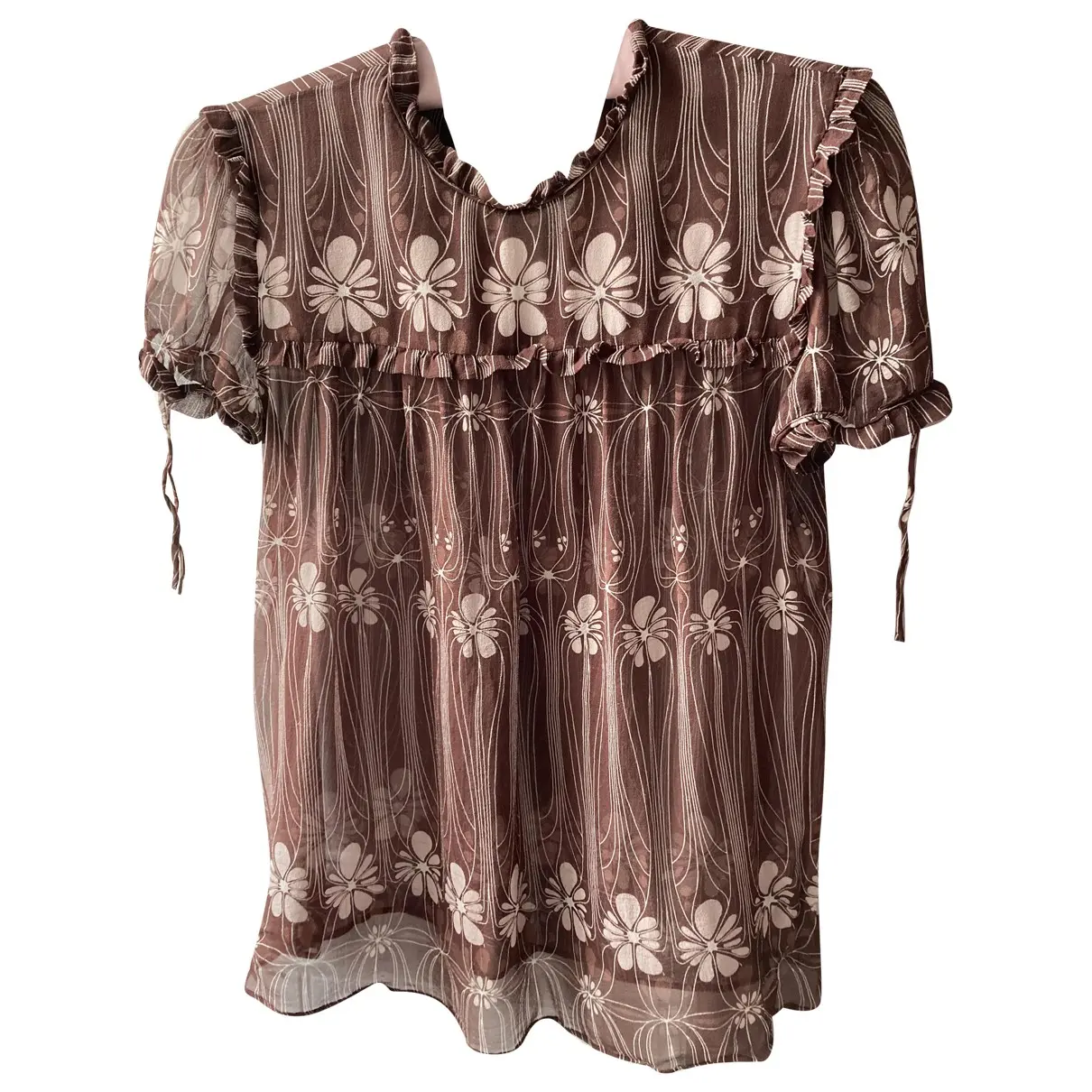 Silk blouse Miu Miu - Vintage
