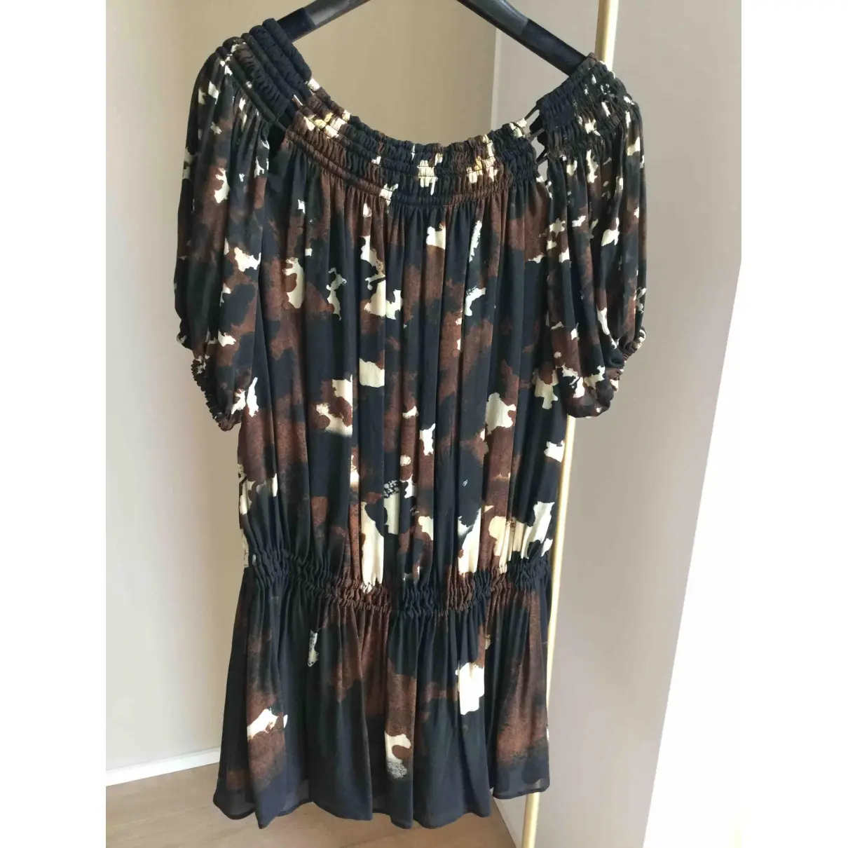 Buy Roberto Cavalli Silk mini dress online