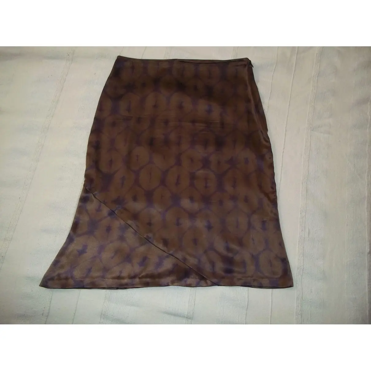 Buy Joseph Brown Silk Skirt online