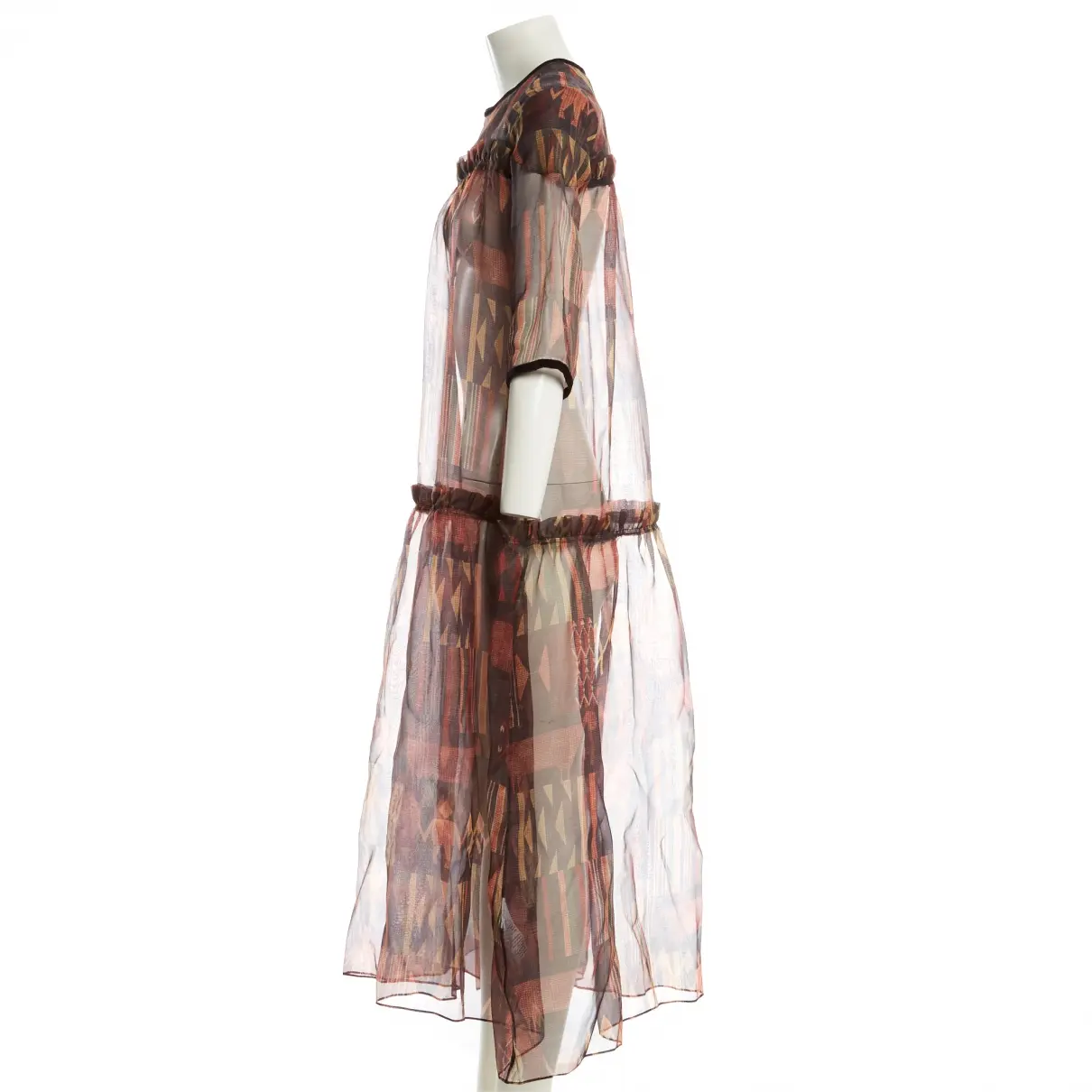 Stella Jean Silk maxi dress for sale