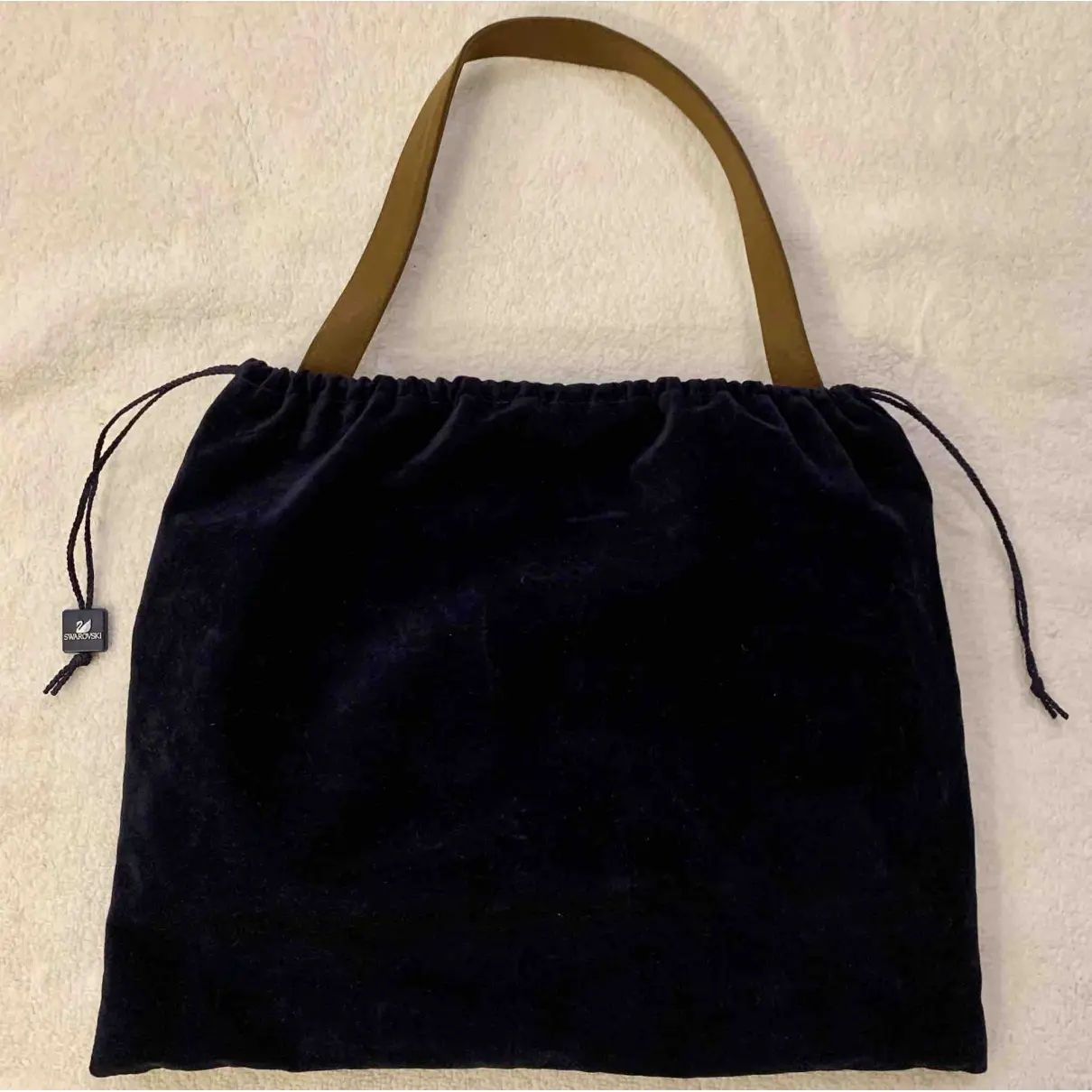 Silk handbag Swarovski