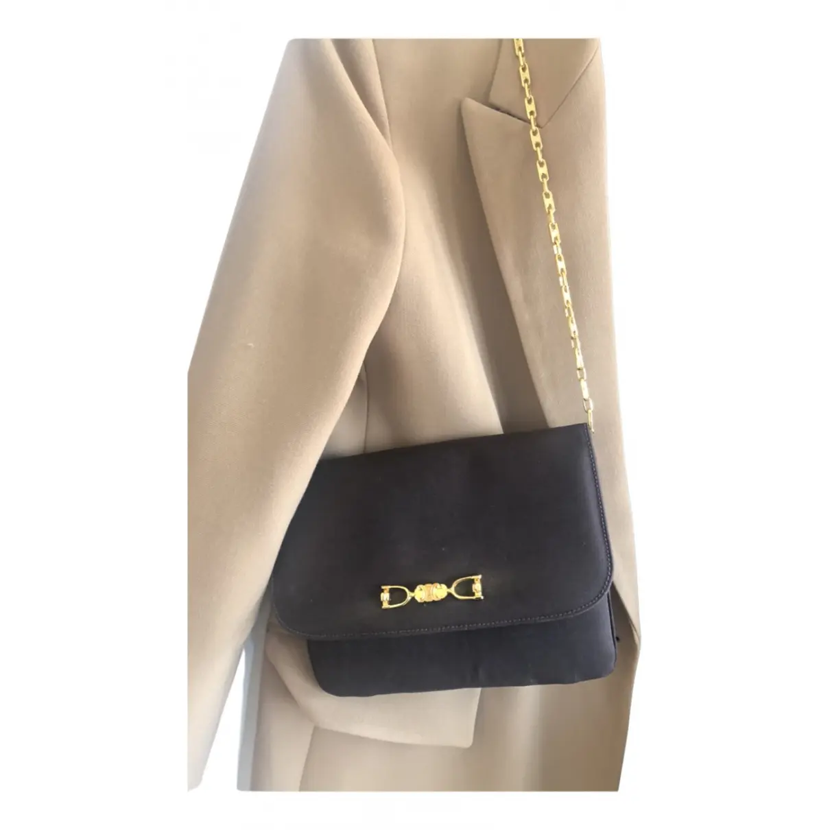 Buy Celine Triomphe chain silk handbag online - Vintage