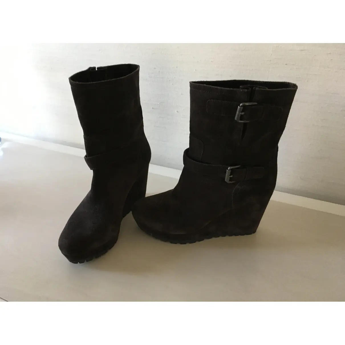 Buy Prada Buckled boots online