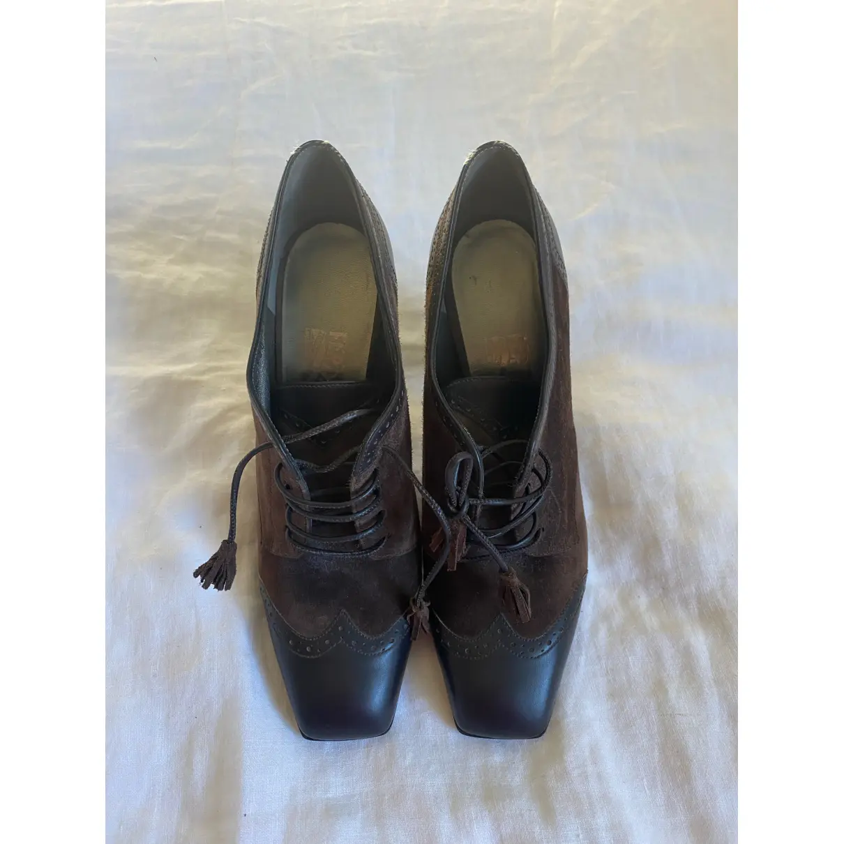Buy Salvatore Ferragamo Lace up boots online - Vintage