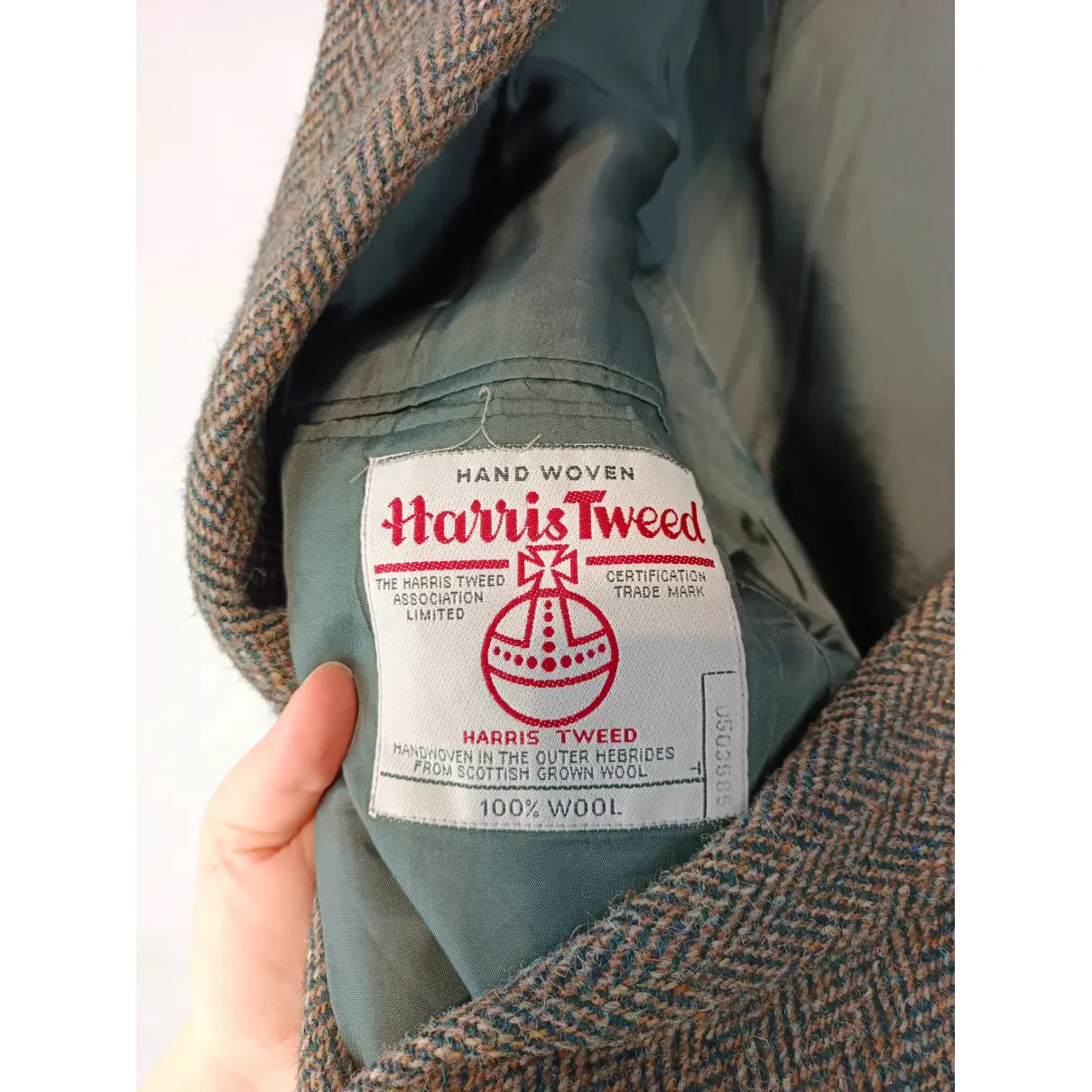 Tweed jacket HARRIS TWEED - Vintage