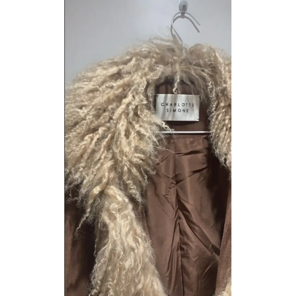 Buy Charlotte Simone Vegan leather coat online
