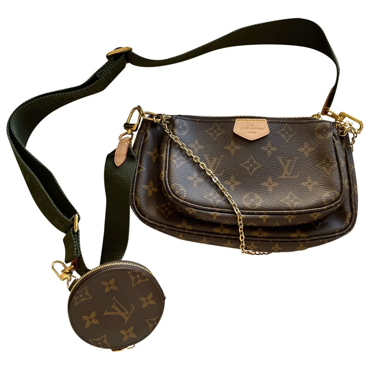 Multi Pochette Accessoires vegan leather crossbody bag Louis Vuitton