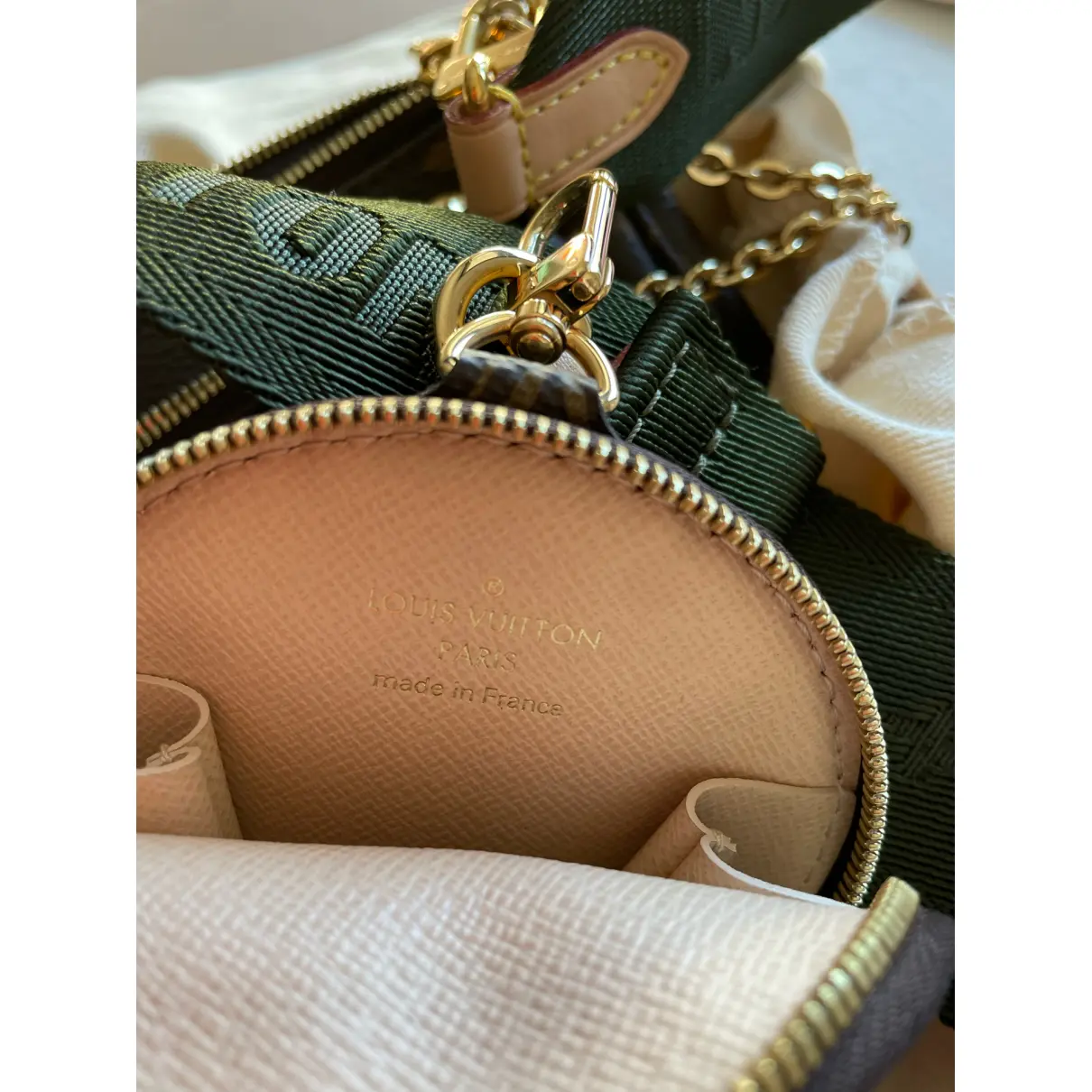 Multi Pochette Accessoires vegan leather crossbody bag Louis Vuitton