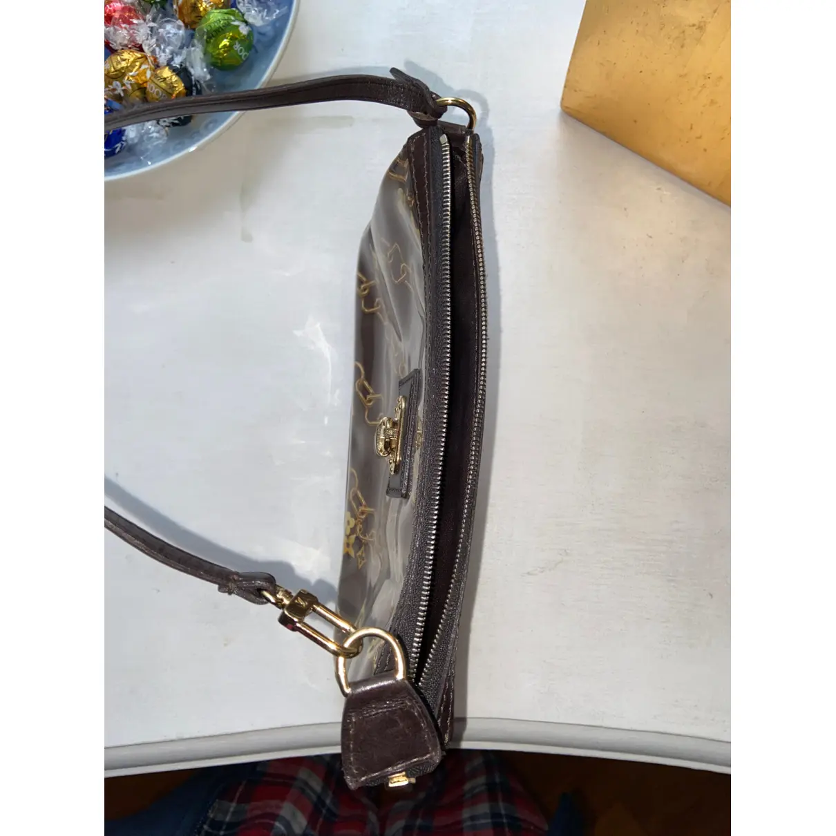 Pochette Accessoire vegan leather clutch bag Louis Vuitton