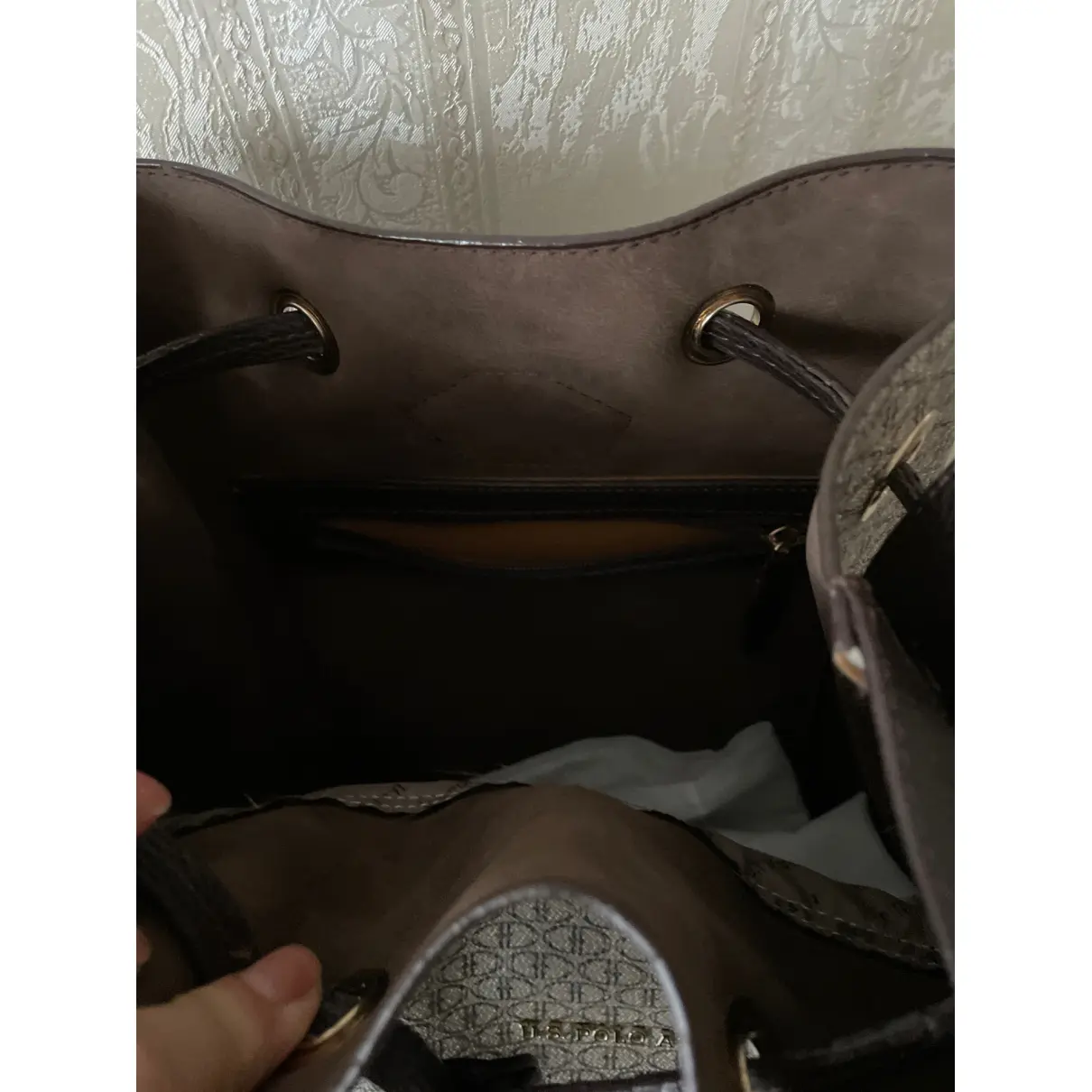 Vegan leather backpack Polo Ralph Lauren