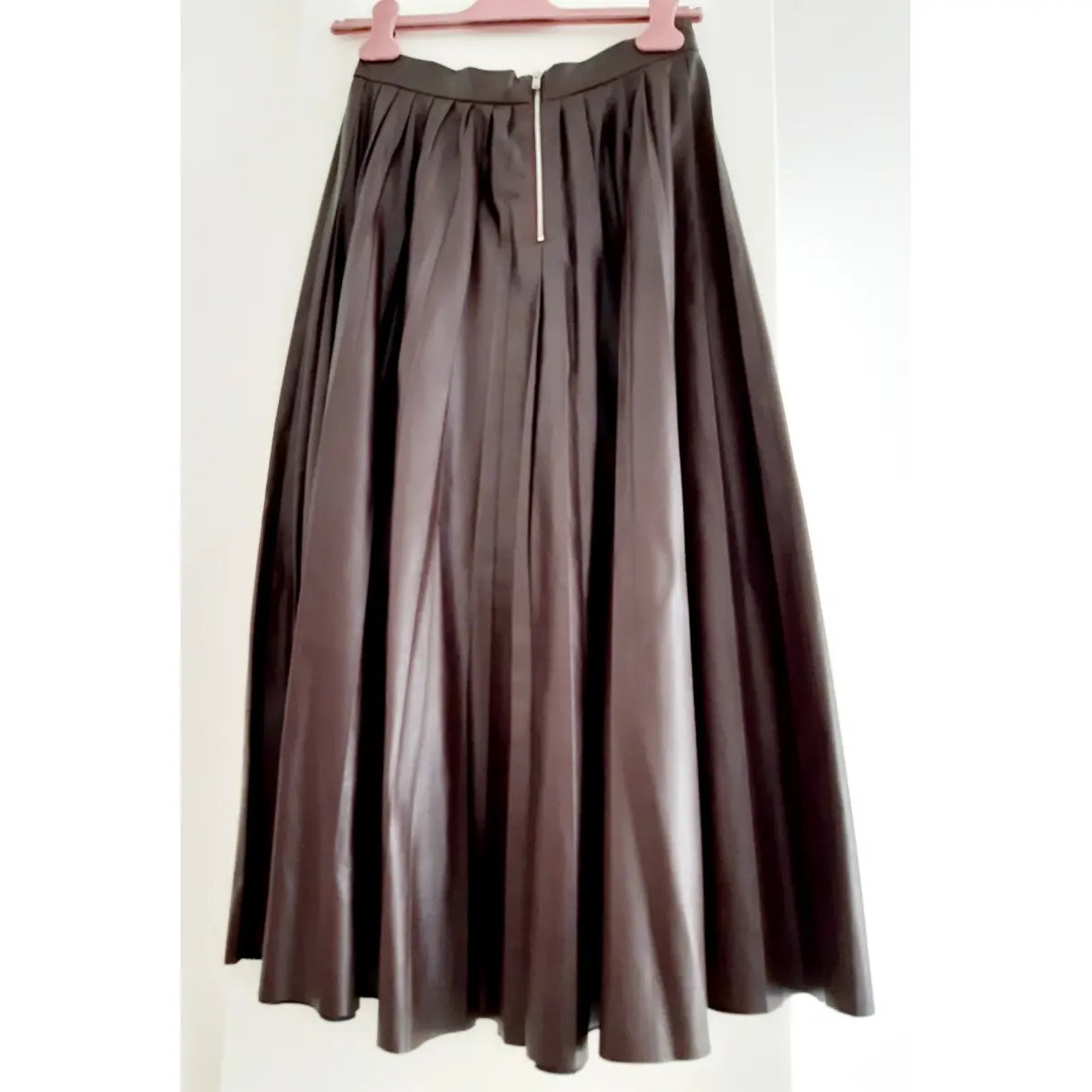 Buy Zara Vegan leather maxi skirt online
